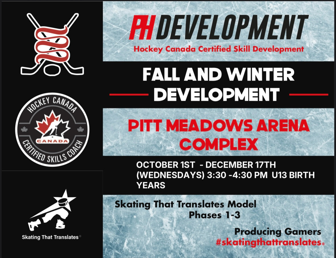 FALL DEVELOPMENT AT PITT MEADOWS ARENA : SKATING THAT TRANSLATES®