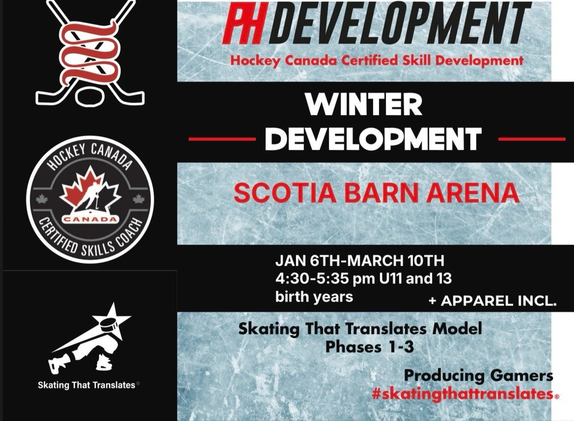 SKATING THAT TRANSLATES ® TUESDAYS WINTER 2026 DEVELOPMENT @ SCOTIA BARN