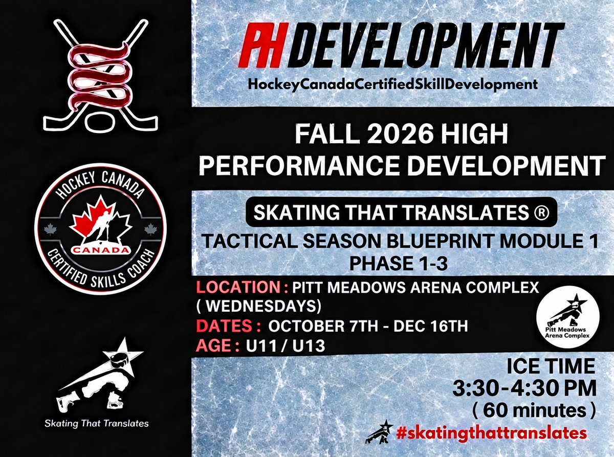 WEDNESDAYS FALL DEVELOPMENT @ PITT MEADOWS ARENA COMPLEX