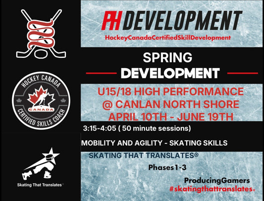 U15 AND U18 MOBILITY AND AGILITY SKATING SKILLS AND EDGE WORK