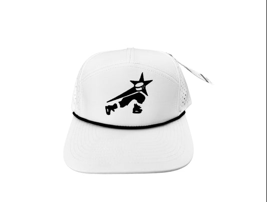 SKATING THAT TRANSLATES® TRADESMEN SIGNATURE ALL WHITE CUSTOMIZED BLACK ROPE