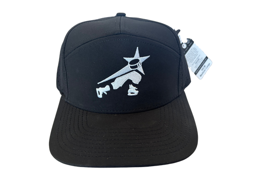 SKATING THAT TRANSLATES® SIX HAT SUPPLY CO TRADESMEN SIGNATURE ALL BLACK
