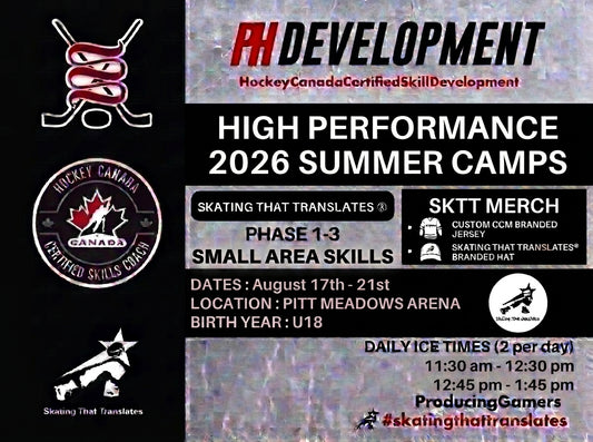U18 HIGH PERFORMANCE SMALL AREA SKILLS CLINIC (2 HOURS) AUGUST 17TH-21ST