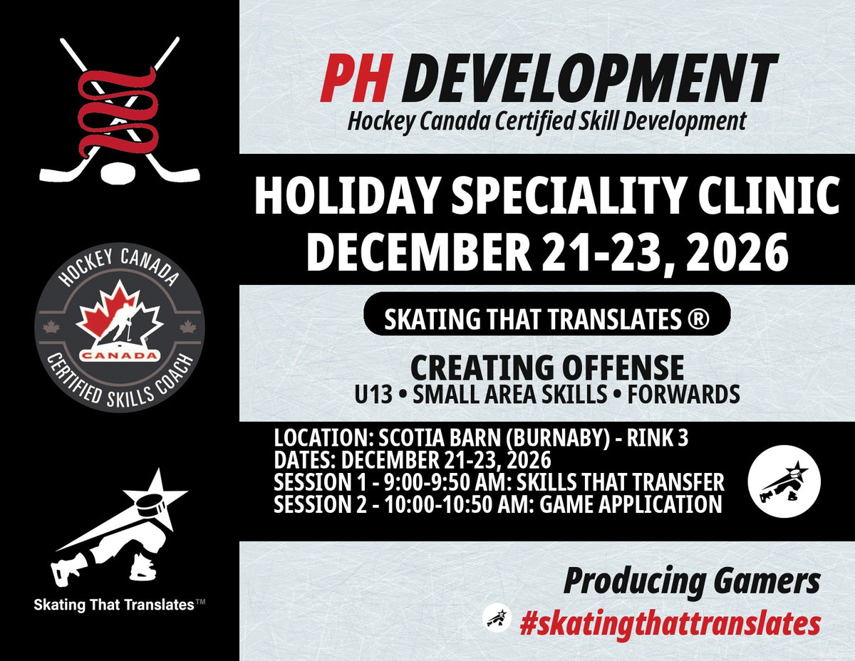 U13 Creating Offense Christmas mini clinic flyer